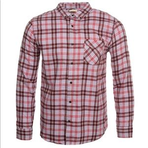 Levis Mens Plaid Flannel Lavender Frost XXL 2XL